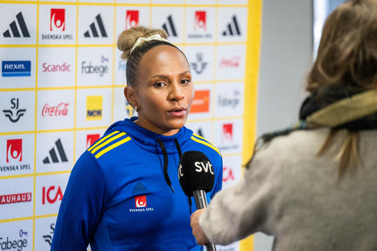 Madelen Janogy of the Swedish women's national football