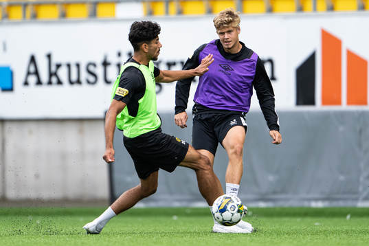 Kevin Holmen och Ahmed Qasem