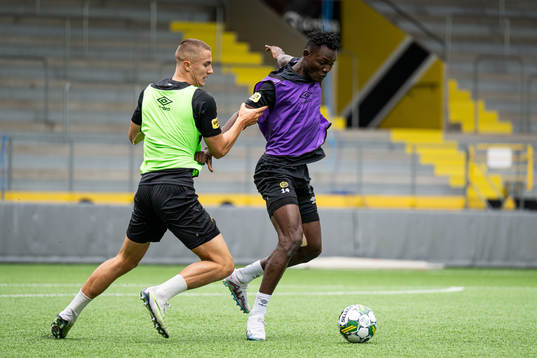 Gustaf Lagerbielke och Jalal Abdullai