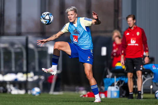 Lina Hurtig of the Swedish women's national football team
