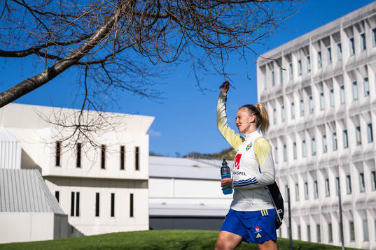 Rebecka Blomqvist of the Swedish women's national football