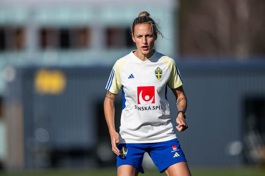 Nathalie Björn of the Swedish women's national football