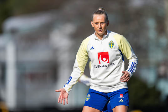 Stina Blackstenius of the Swedish women's national football