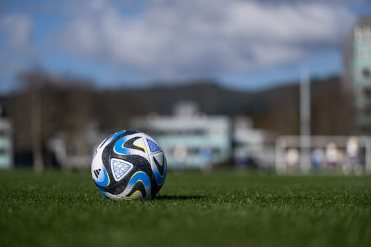 A football