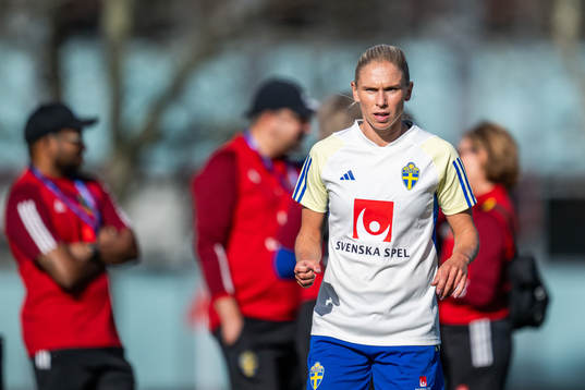 Jonna Andersson of the Swedish women's national football