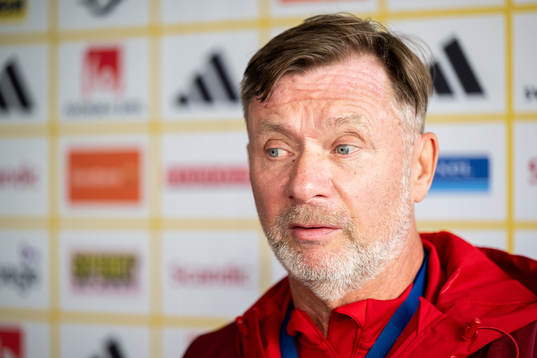 Head coach Peter Gerhardsson of the Swedish women's