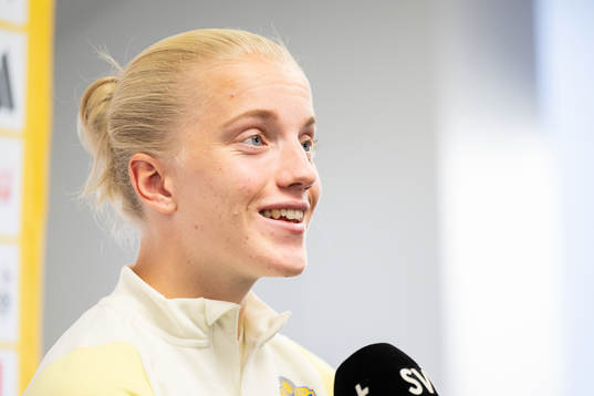 Anna Sandberg of the Swedish women's national football team