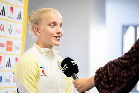 Anna Sandberg of the Swedish women's national football team
