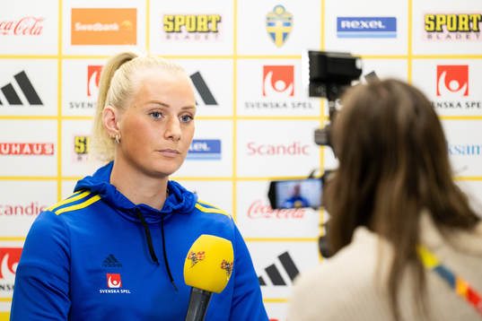 Stina Blackstenius of the Swedish women's national football