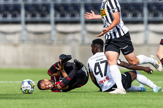 Östersunds Erick Brendon Pinheiro da Silva och Landskronas
