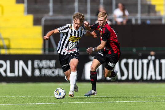 Landskronas Gustaf Bruzelius och Östersunds Malcolm Stolt