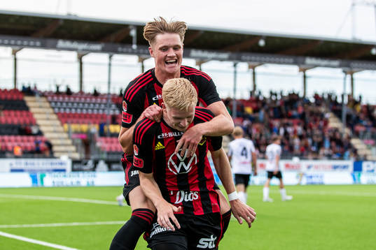 Östersunds Malcolm Stolt och Sebastian Karlsson Grach