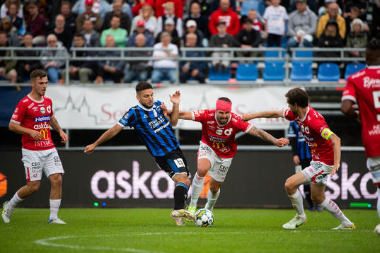 Degerfors Damjan Pavlovic, Sirius Jonathan Johnsson,
