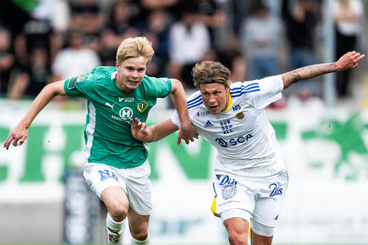 Jönköpings Södras Måns Isaksson och GIF Sundsvalls