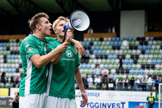 Jönköpings Södras Daniel Strandsäter och Måns Isaksson