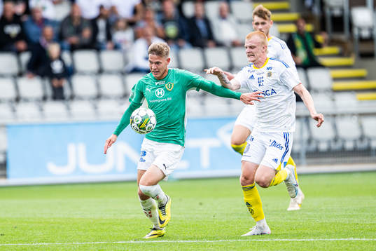 Jönköpings Södras Taylor Silverholt och GIF Sundsvalls