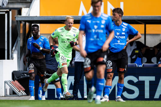 Halmstads målvakt Malte Påhlsson