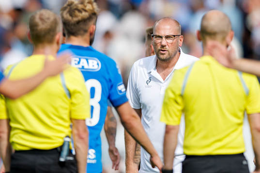 Halmstads tränare Magnus Haglund