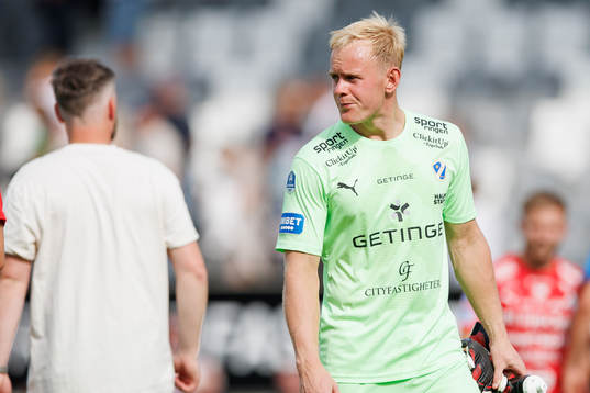 Halmstads målvakt Malte Påhlsson