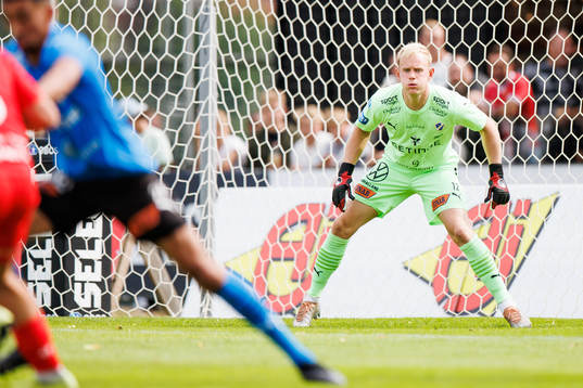 Halmstads målvakt Malte Påhlsson