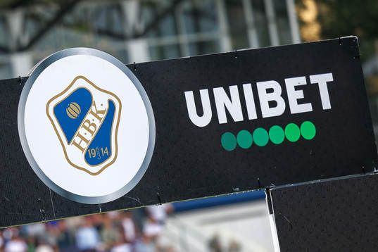Skylt med UNIBET