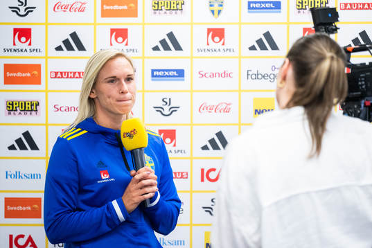 Jonna Andersson of the Swedish women's national football