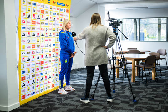Jonna Andersson of the Swedish women's national football