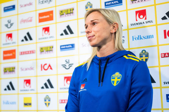 Jonna Andersson of the Swedish women's national football