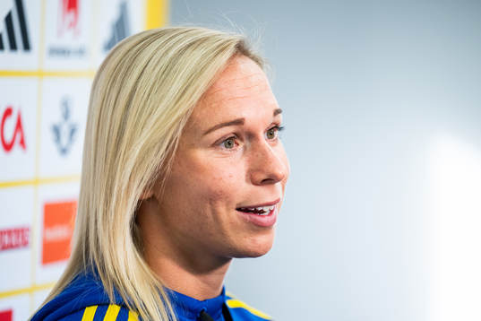 Jonna Andersson of the Swedish women's national football
