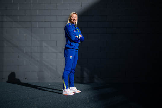 Jonna Andersson of the Swedish women's national football