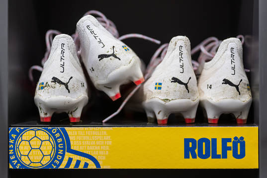 The shoes of Fridolina Rolfö (not pictured)