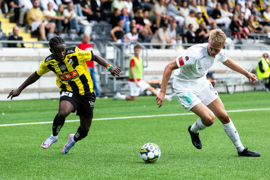 Häckens Ibrahim Sadiq och Brommapojkarnas Torbjörn