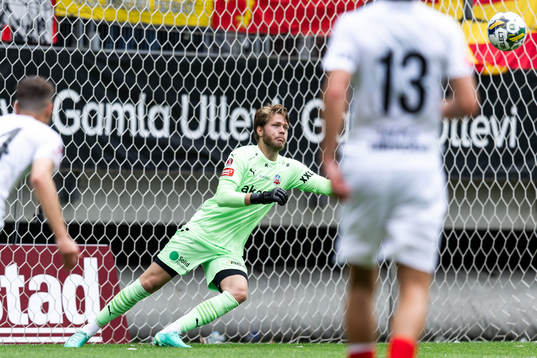 Helsingborgs målvakt Kalle Joelsson