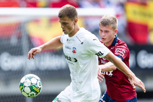 Erik Ring och Örgrytes Isak Dahlqvist