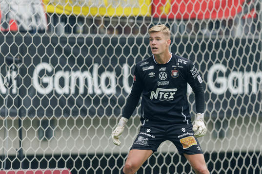 Örgrytes målvakt Mathias Nilsson