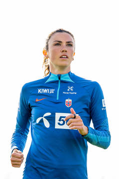 Ingrid Syrstad Engen of the Norwegian women’s national