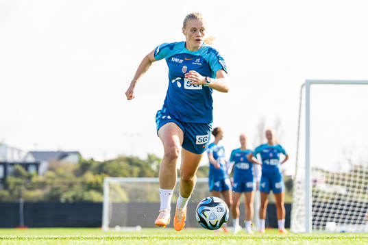 Mathilde Harviken of the Norwegian women’s national