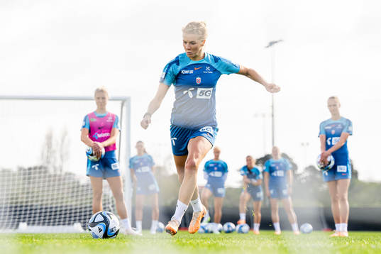 Ada Hegerberg of the Norwegian women’s national football