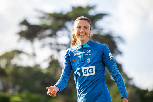 Ingrid Syrstad Engen of the Norwegian women’s national