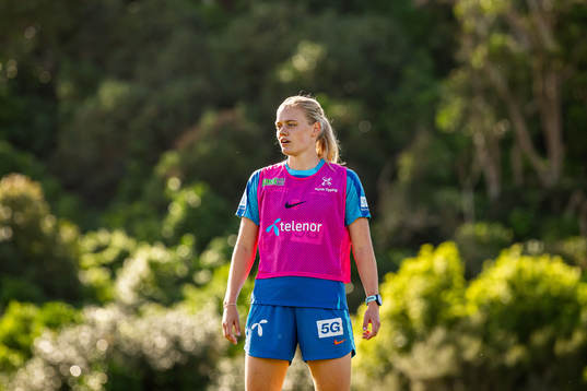 Mathilde Harviken of the Norwegian women’s national