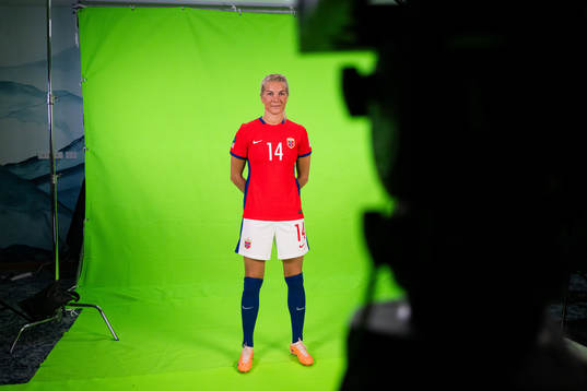 Ada Hegerberg of the Norwegian women’s national football