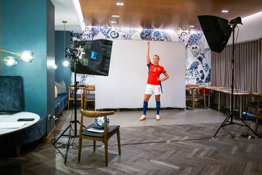 Guro Bergsvand of the Norwegian women’s national football