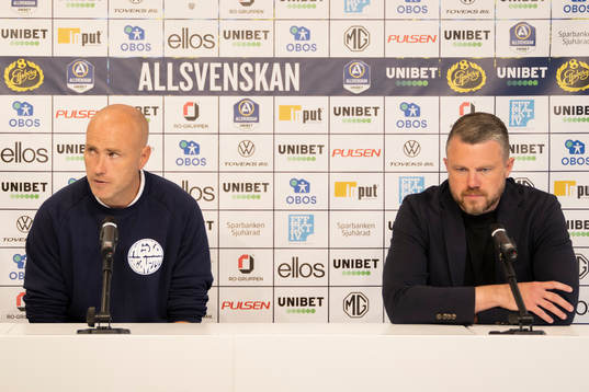 IFK Göteborgs tränare Jens Berthel Askou och Elfsborgs