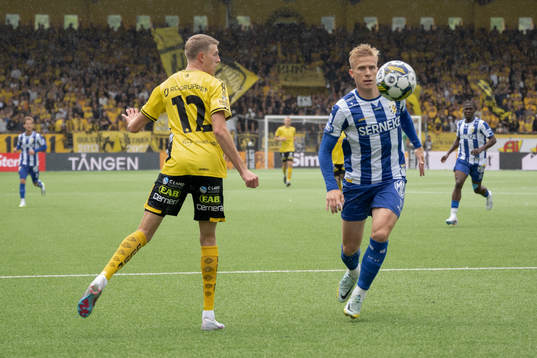 Elfsborgs Alexander Bernhardsson och IFK Göteborgs Oscar