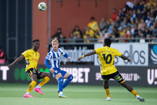 Elfsborgs Jalal Abdullai , IFK Göteborgs Oscar Wendt  och