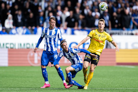 +IFK Göteborgs Sebastian Hausner och Lucas Kåhed mot