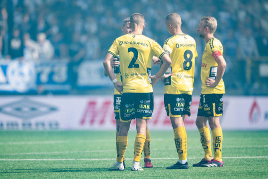 Elfsborgs Gustaf Lagerbielke och Sebastian Holmen