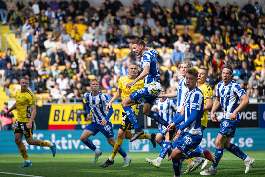 Kamp vid en hörna