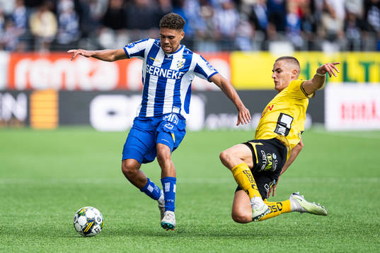 IFK Göteborgs Thomas Santos och Elfsborgs Gustaf