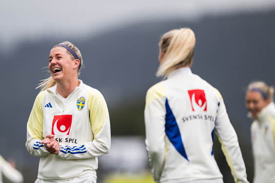 Olivia Schough of the Swedish women's national football